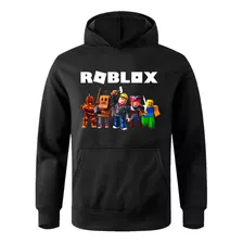 Blusa De Frio Moletom Infanto/juvenil Roblox 6ao16 Promoção