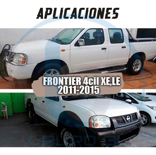 Burrera Nissan Frontier 4 Cil Xe Le 11-15 Cromo Super Bronco Foto 3