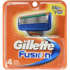 Gillette Fusion - 4 Unidades