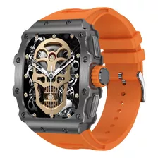 Reloj Inteligente Xst Mill Smartwatch Negro Naranja Llamadas