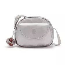 Bolso Stelma Metalizado Gris Plomo