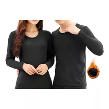 Blusa Térmica Segunda Pele Forro Fleece P Ao G4 Quentinha