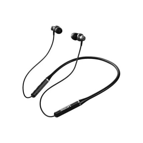 Audífono Bluetooth Lenovo He05 Magnético  Ipx6 Color Negro