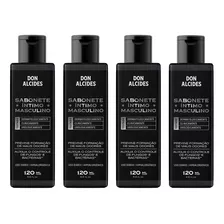 Kit 4x Sabonete Íntimo Masculino Sem Perfume Don Alcides