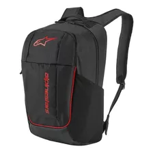 Mochila Alpinestars Gfx V2 Preto Vermelho Casual Cor Preto/vermelho Desenho Do Tecido Liso