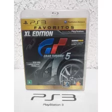 Jogo Gran Turismo 5 Xl Edition Ps3 Física Favoritos C. R$45