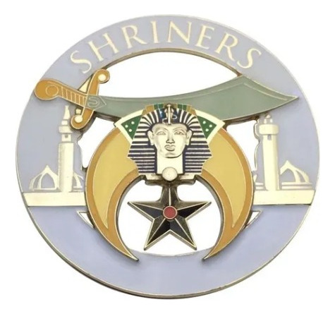Shriners Emblema De Coche, Simbolo De Altruismo Foto 2