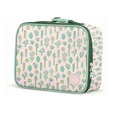 Simple Modern Lonchera Para Niños Pequeños, Bolsa Aislante Color - Cactus Escape