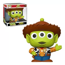 Funko Pop Toy Story Remix, Tamaño Grande, Tamaño Woody, 10 Pulgadas, #756