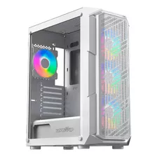 Gabinete Gamer Hercules Atx Vidrio Templado X4 Fan Rgb