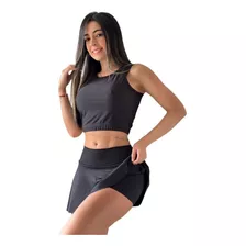 Conjunto Deportivo Lycra, Faldashort Top