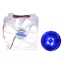 Cooler Led Azul Case Pc 120mm Ventilador Fan 12cn Enfriador