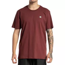 Camiseta Dc Shoes Super Star Color Wt23 Masculina Bordo