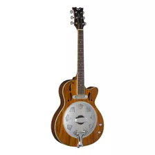 Dean Resonator Cutaway/electric Natural Mahogany Dobro