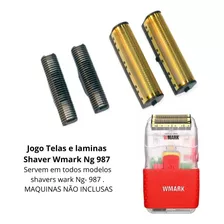 Tela Foil Flexível E Lâmina De Corte - Wmark Shaver Original