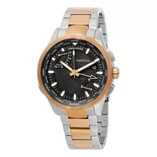 Reloj Nautica Gmt Napshg004 En Stock Original Caja Garantia