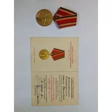 Medalla Soviética Conmemorativa