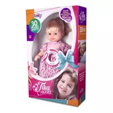 Boneca Tika Frases Loira Fala 30 Frases Infantil - Nova Toys