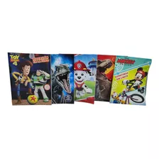 Libros De Colorear Para Niño 5 Pz Variados