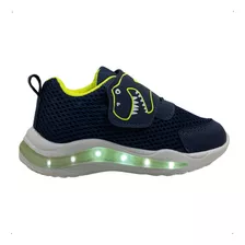 Tenis Masculino Infantil Personagens Mini Pe Led Luzinha