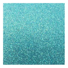 Placa Eva Neon Make+ Glitter 40x60cm Azul Água Neon C/ 05un