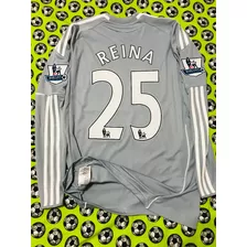 Jersey adidas Liverpool Fc Portero 2010 2012 Pepe Reina S