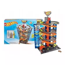 Hot Wheels City Mega Garage Pista De Juguete Original