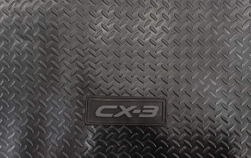 Tapete Cajuela Mazda Cx3 Uso Rudo Logo Plastico Con Envio  Foto 2