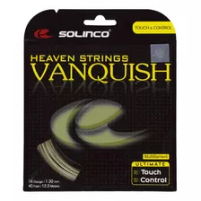 Corda Solinco Vanquish 16l 1.30mm Prata - Set Individual