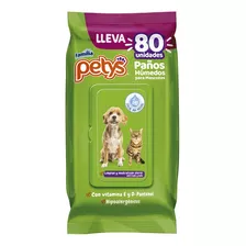 Paños Humedos Petys X 80 Und - Unidad a $3