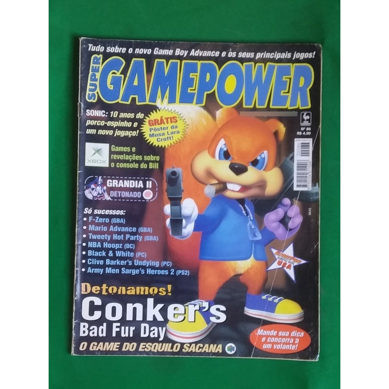 Revista Supergamepower 87 Resident Evil Code Veronica Simpsons Wrestling