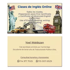 Clases Particulares De Inglés Online