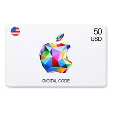 Apple Itunes 50 Dólares Usa - Código Digital Original