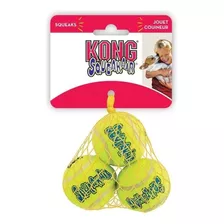 Kong Squeakair Tennis Ball Small Pequeno Brinquedo Bola Cães Amarelo