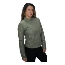 Jaqueta Couro Feminina Slim Casaco Blusa Frio Campos Jordão!