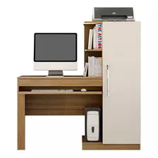 Mesa Computador Office C/ 1 Porta Branco - Valdemóveis