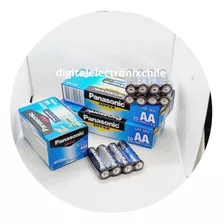 Caja Panasonic 1.5v Doble Aa 52 Unid +triple Aaa 40 Unid 