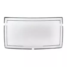 Aplique Difusor De Pared Vidrio Curvo Diseño Verona Apto Led