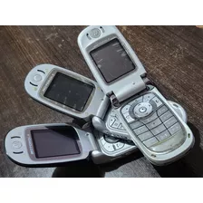 Celulares De Coleccion Motorola V300 V555 Y V600 Unico En El