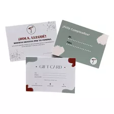 Tarjetas Personalizadas X100 De 10x8cm 