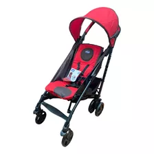 Carriola De Paseo Chicco Liteway Roja Con Chasis Negro