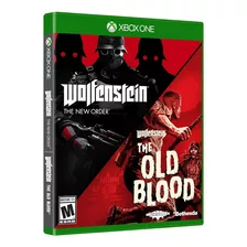 Novo Lacrado Jogo Wolfenstein + The Old Blood Xbox + Brinde