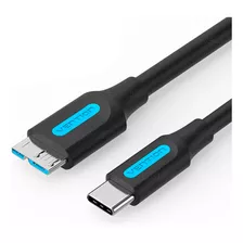 Cabo Hd Externo Usb-c Tipo C 3.1 Para Micro B 5gbps Vention