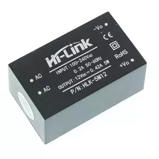 Conversor De Tensão Ac/dc 12v Hlk-5m12 Fonte (12v 5w)