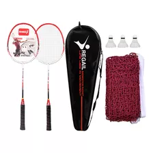 Set De 3 Volantes De Bádminton Con Raquetas De Racket Family