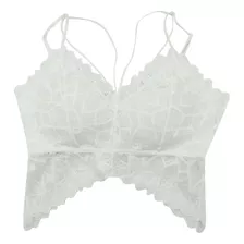 Lili Pink Bralette Encaje Doble Tira Corte V En Cintura Em10