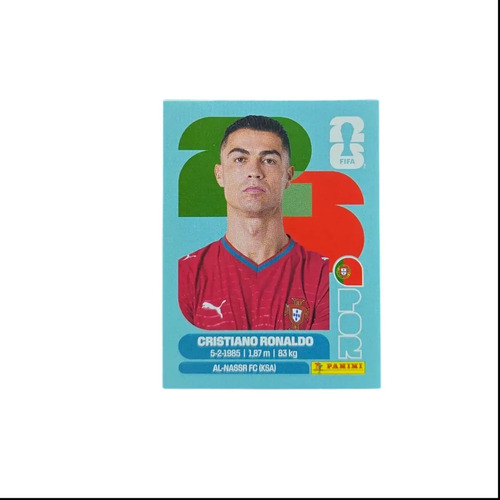 Lámina Cristiano Ronaldo Fifa World Cup 2026 Mundial Cristiano Ronaldo Portugal #15