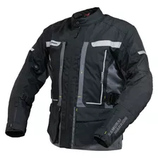 Campera Moto Samurai Warrior Musashi Protecciones Neon Um