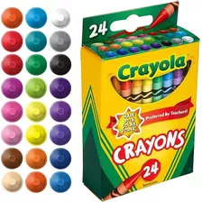 Crayola Set Crayones Delgados 24 Colores Lavables