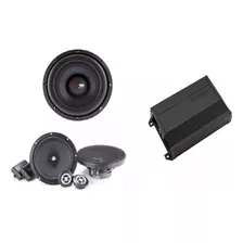 Paquete Focal Amplificador G1000.4d+set De Medios+ Woofer